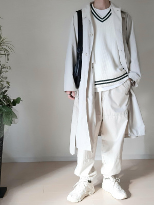 おタカさん GU公式 | ウォッシャブルチルデンニットベスト