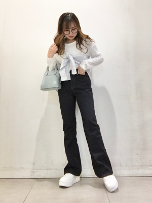 GU公式 | スタイルヒートエクストラクルーネックT(長袖)