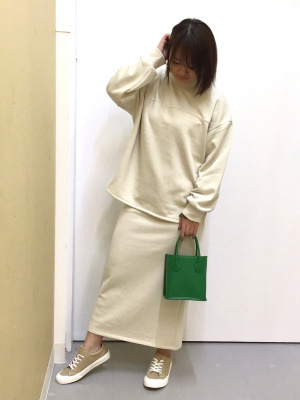 GU公式 | スウェットモックネックプルオーバー(長袖)RS+E