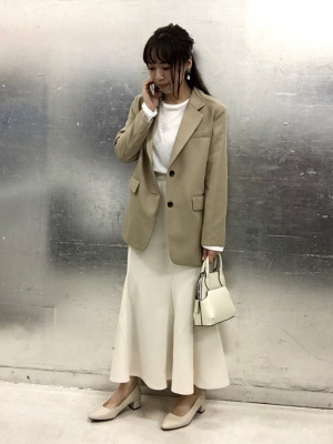 GU公式 | シアーオーバーサイズT(長袖)