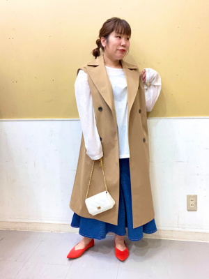 GU公式 | タンクトップ(ボーダー)