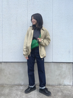 GU公式 | ウィンドプルーフカラーコーチジャケット