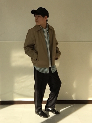 GU公式 | ジップアップブルゾン