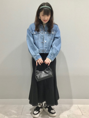 GU公式 | ステッチマーメイドロングスカートQB