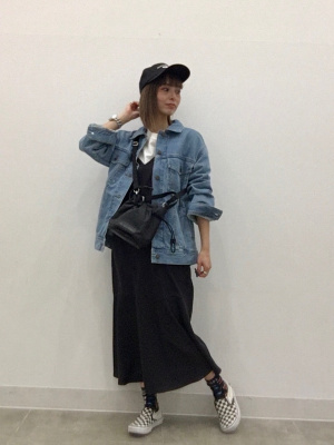 GU公式 | デニムオーバーサイズジャケットYT+E(セットアップ可能)