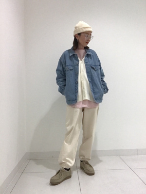 GU公式 | カットソーワイドジョガーパンツNT+E