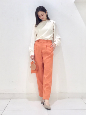 布帛コンビネーションTシャツ GU公式 | 布帛コンビネーションT(長袖)