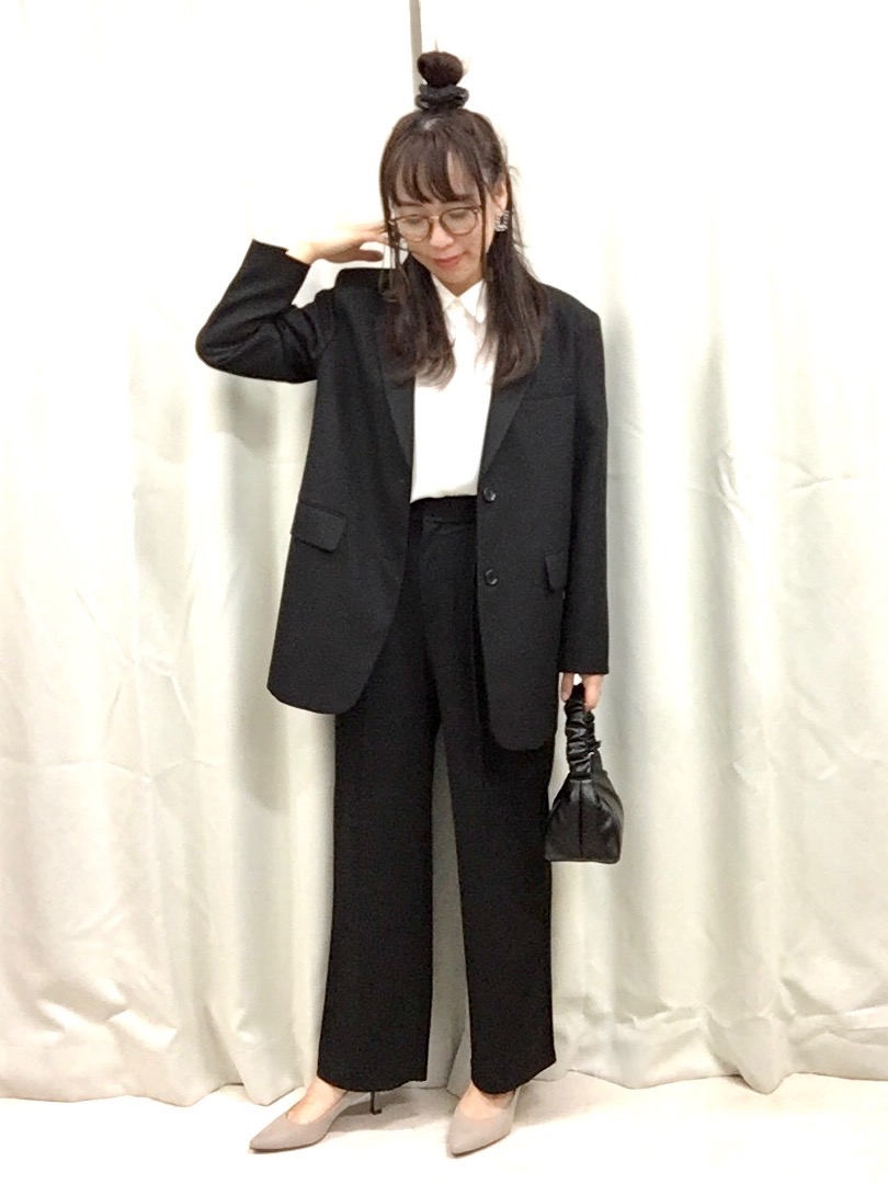 コットンミニT(半袖)、ドレープシャツ(半袖)」の着用コーディネート