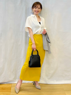 GU公式 | ドレープシャツ(半袖)