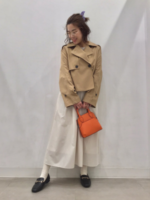 digne ショートトレンチジャケット styling/]ショート丈トレンチジャケット | KOBUNSHA SELECT SHOP