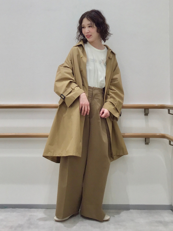 卸し売り購入 people GU×beautiful トレンチコート Sサイズ BEIGE トレンチコート GU×ビューティフルピープル トレンチコート Sサイズ