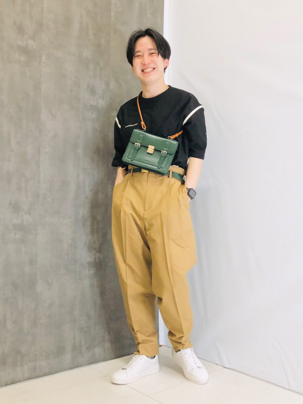 卸売 ワイドテーパードパンツ GU×beautiful people +X savingssafari.com