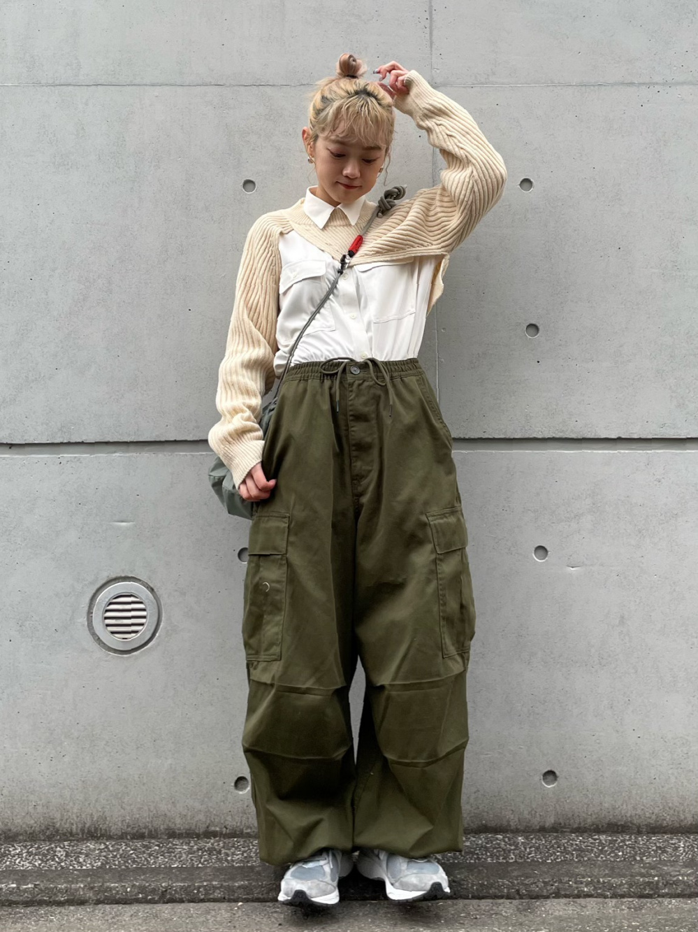 マルチWAYワイドカーゴパンツ マルチWAYワイドカーゴパンツ(HARE)（カーゴパンツ）｜HARE