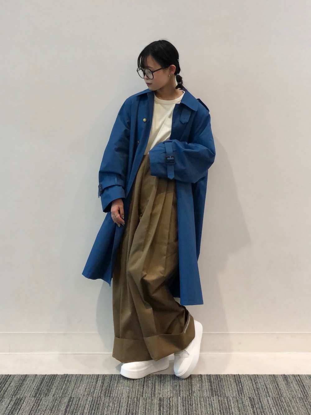 トレンチコート beautiful people、リバーシブルT(5分袖) beautiful