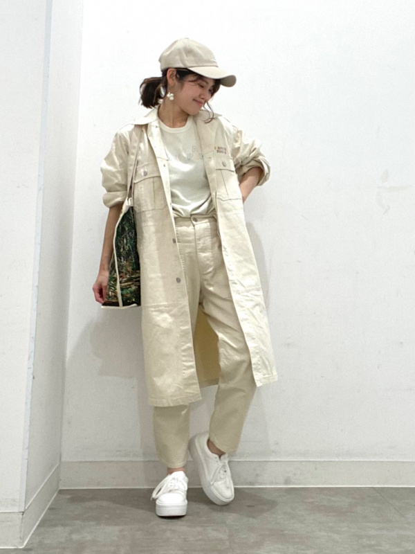 みゅうさん専用 デニムショップコート beautiful people (セットアップ可能
