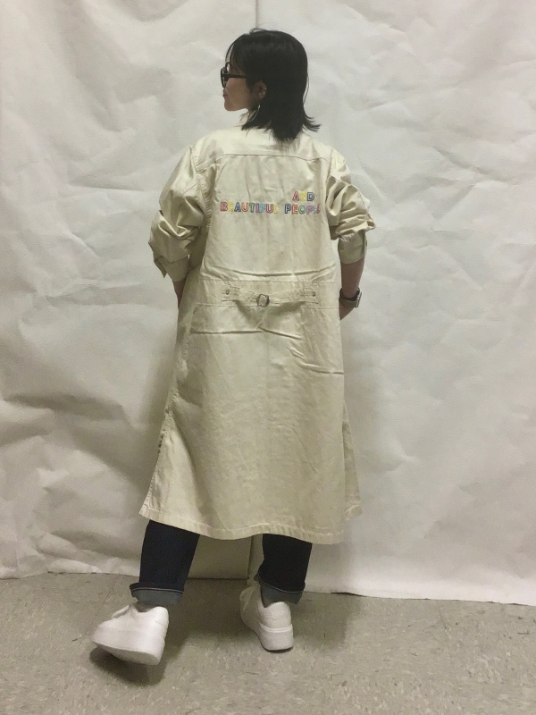 みゅうさん専用 デニムショップコート beautiful people (セットアップ可能