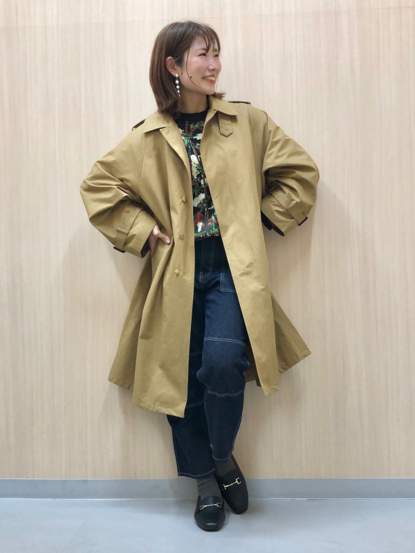 トレンチコート beautiful people、リバーシブルT(5分袖) beautiful