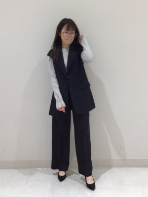 GU公式 | リブボタンスリーブセーター(長袖)Z