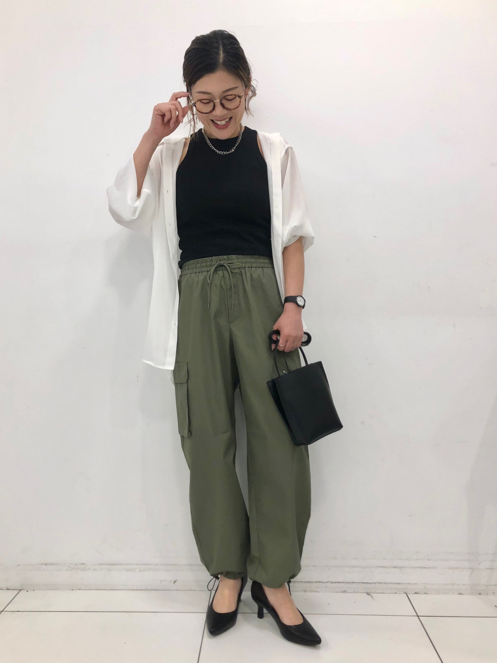 博多トミオ GU公式 | キャミソールセットボレロカーディガン(長袖)YT+E