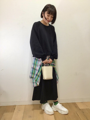 GO TO HOLLYWOOD 新品タグ付　マドラスチェック　ロングシャツ 01 GO TO HOLLYWOOD 新品タグ付 マドラスチェック ロングシャツ 01