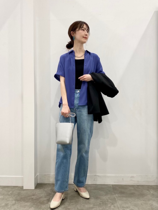 GU公式 クリアフープイヤリングイヤーカフセット