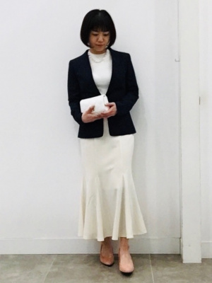 GU ウォッシャブルノーカラージャケット＋パンツ＋ブラウス＋ベルトセット GU公式 | ウォッシャブルノーカラージャケットZ(セットアップ可能)