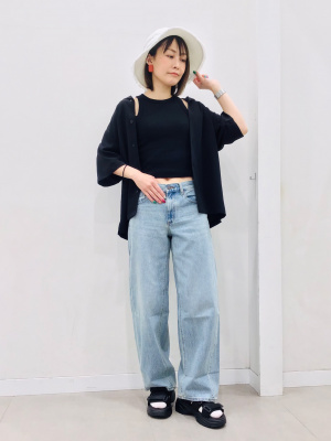 GU公式 | UVカットフリンジサファリハット