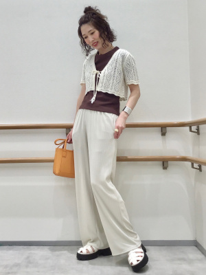 DOLCE&GABBANA（ドルチェ&ガッバーナ）クロップト丈　半袖カーディガン DOLCE&GABBANA（ドルチェ&ガッバーナ）クロップト丈 半袖