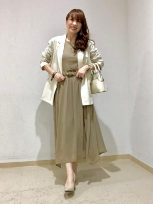 GU公式 | ギャザーフレアロングスカートZ+E