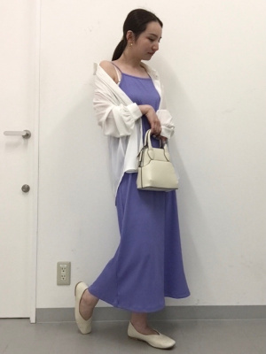 GU公式 | リブキャミソールワンピース