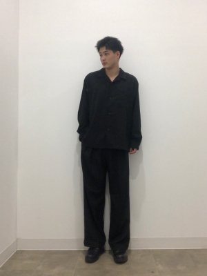 GU公式 | インタックワイドパンツA+EC(丈長め76.0～78.0cm)