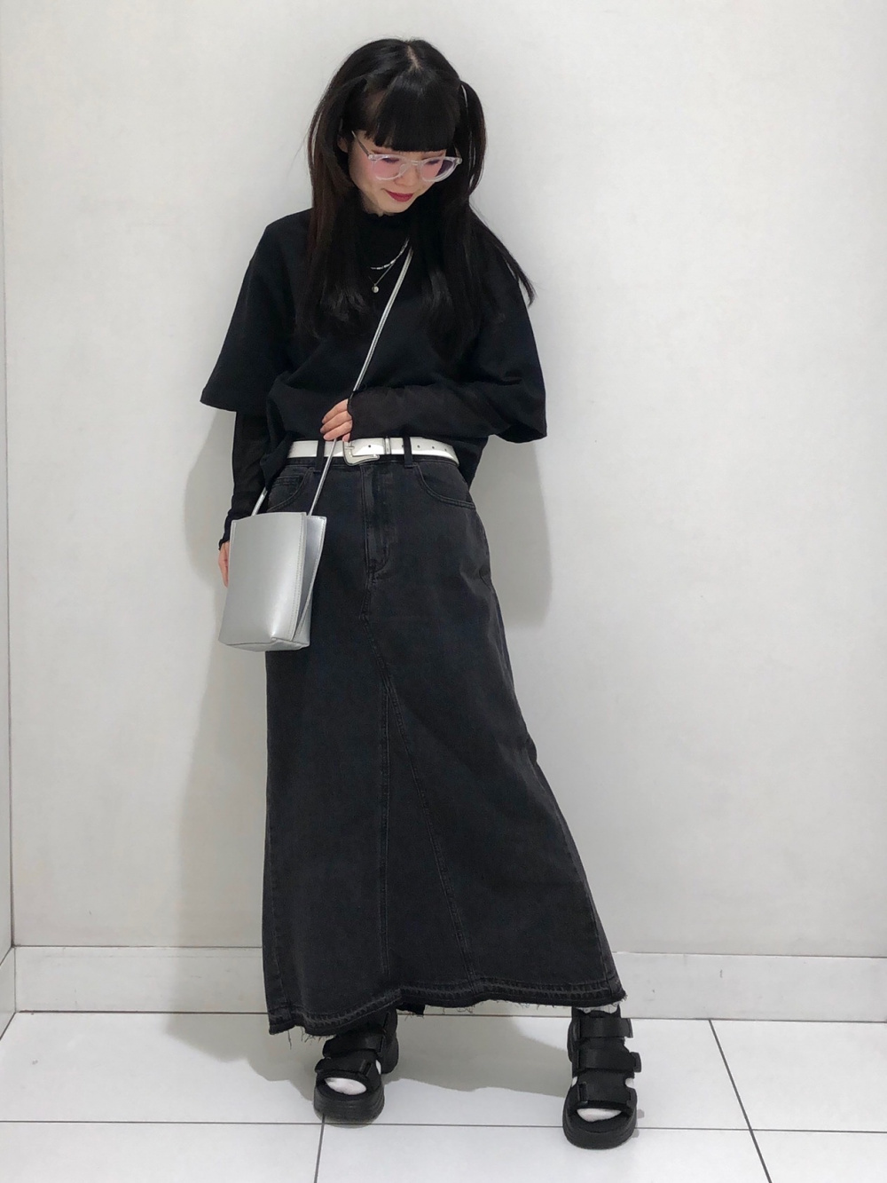 ソフトリブタートルネックT(長袖)(ややゆったり)、カラー