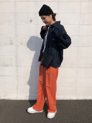 GU公式 | デニムオーバーサイズジャケット(セットアップ可能)