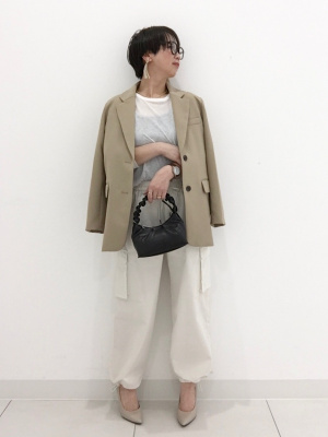 GU公式 | シアーオーバーサイズT(長袖)