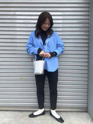 GU公式 | ソフトリブタートルネックT(長袖)(ややゆったり)