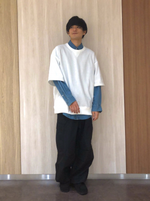 GU公式 | デニムオーバーサイズシャツ(長袖) GU公式 | デニムオーバーサイズシャツ(長袖)
