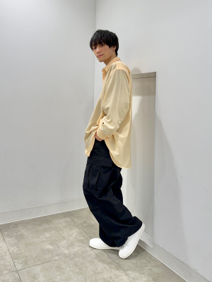 GU公式 | リアルレザースニーカー+E