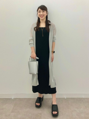 GU公式 | シアーロングカーディガン(長袖)Z