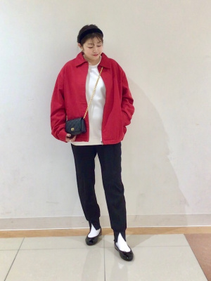 GU公式 | ジップアップブルゾン