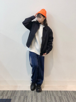 GU公式 | ジップアップブルゾン