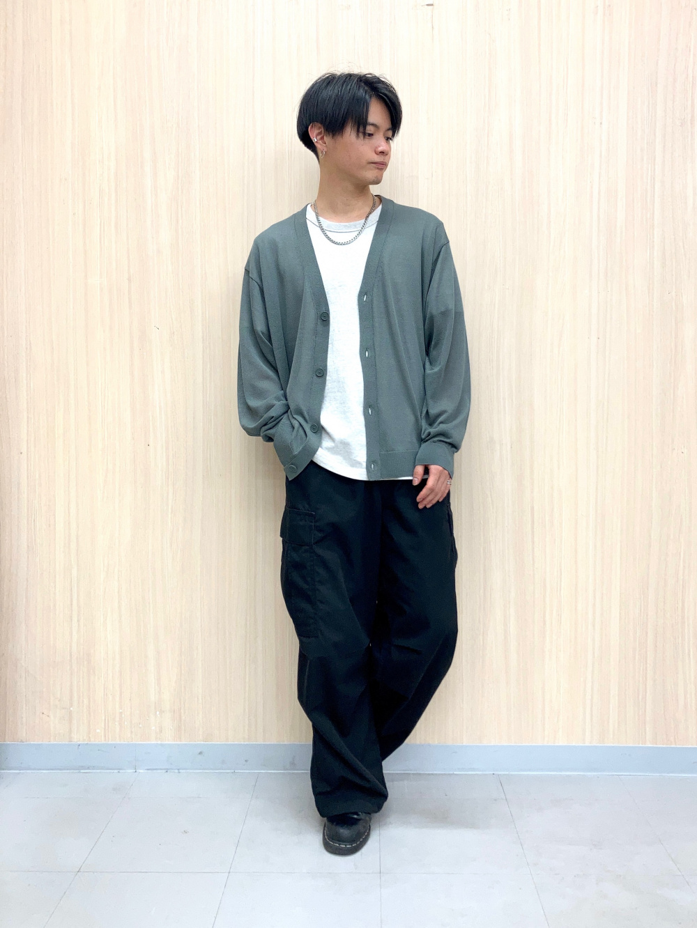 gu メンズ カーディガン