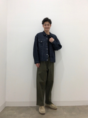 GU公式 | デニムオーバーサイズジャケット(セットアップ可能)