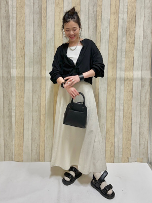 GU公式 | GIRLS UVカットボリュームスリーブカーディガン(長袖)