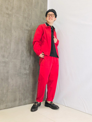 GU公式 | ジップアップブルゾン