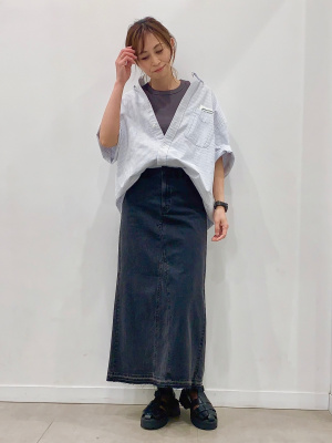 GU公式 | オーバーサイズシャツ(5分袖) Mrs. GREEN APPLE 2