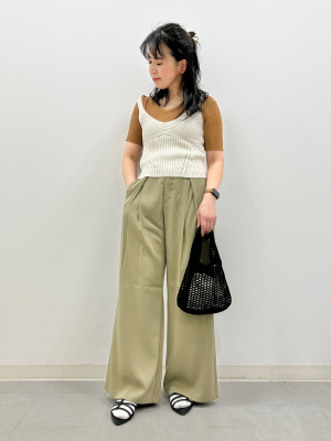 GU公式 | シアーリブセーター(5分袖)Q