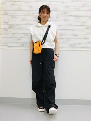 専用♥️要問合わせ GU公式 | ベイカーワイドパンツYT+E