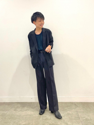 GU公式 | リネンブレンドテーラードジャケット(セットアップ可能)