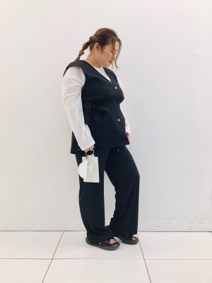 GU公式 | シアーオーバーサイズT(長袖)