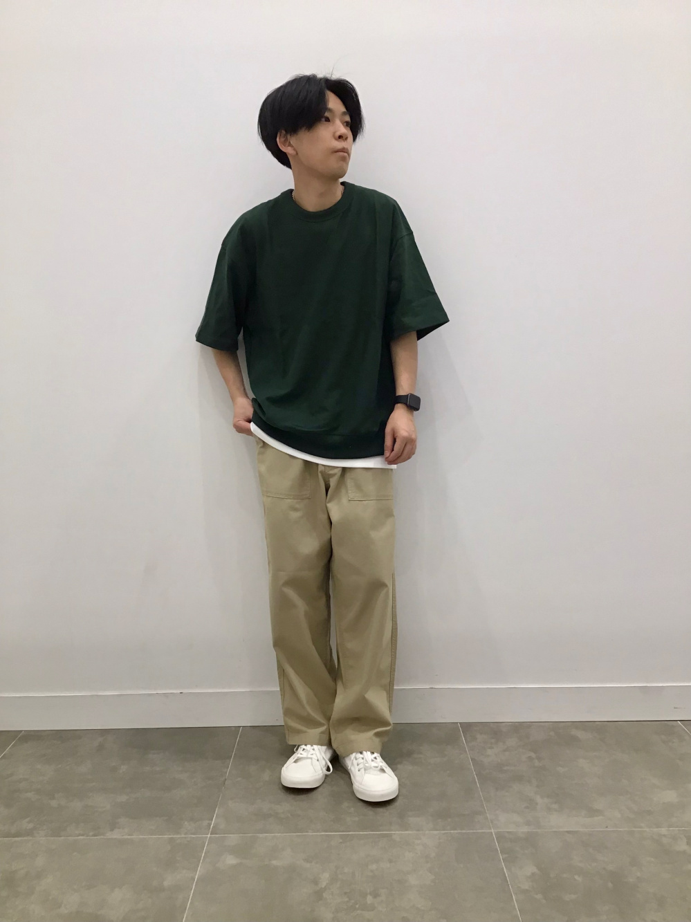 GU公式 | オーバーサイズシャツ(5分袖) Mrs. GREEN APPLE 2